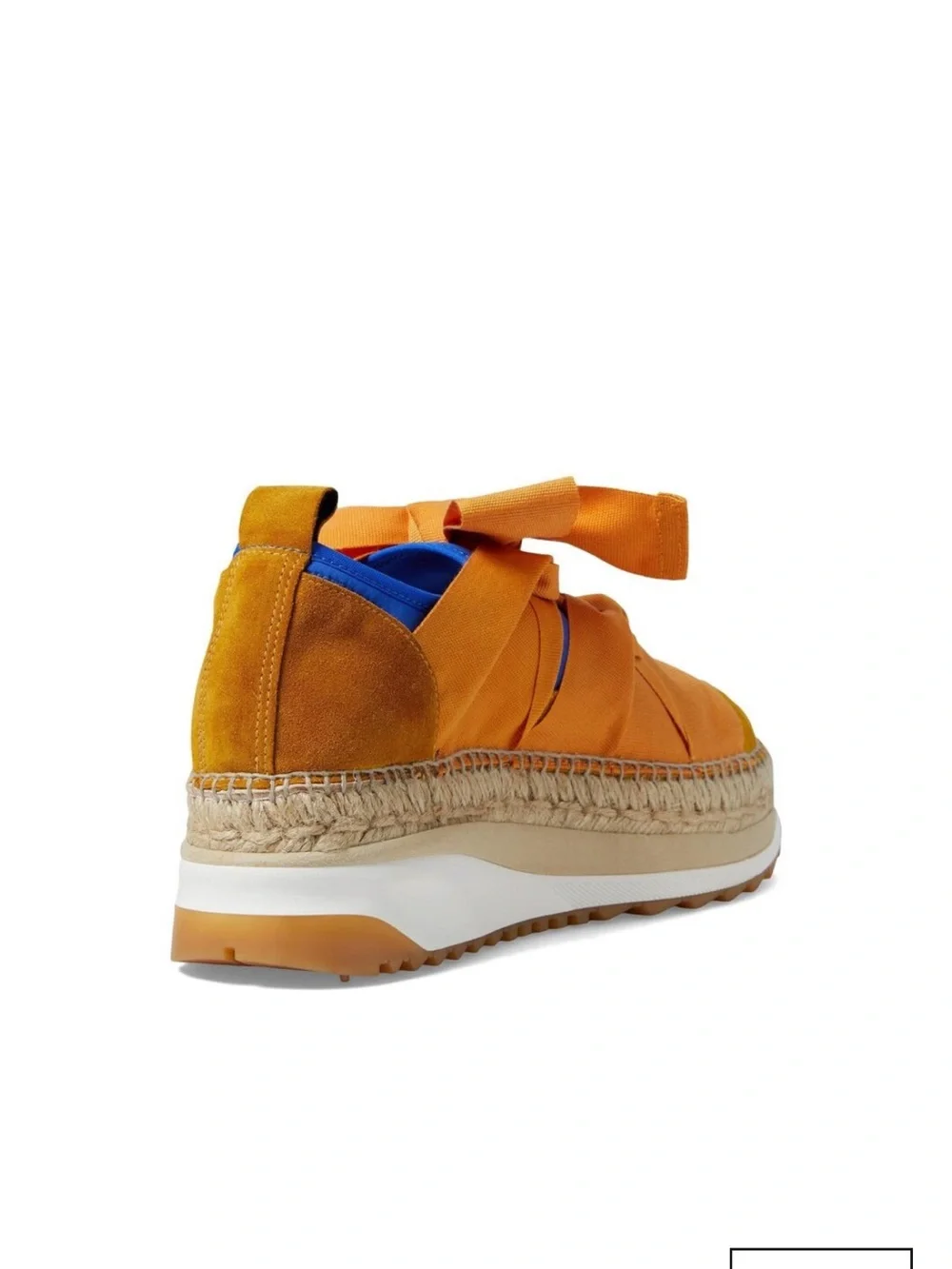 Chapman espadrille sneaker electric blue